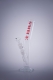 Glasbong 'Smile' gebogen 250ml*32cm*18,8mm*40mm*2,5mm
